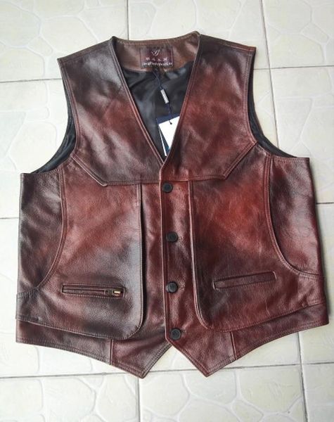 bonjean brand mens genuine leather vest real leather brown cowhide waistcoat men multi pocket biker vest size -8xl high quality, Black;white
bonjean brand mens genuine leather vest real leather brown cowhide waistcoat men multi pocket biker vest size -8xl high quality, Black;white