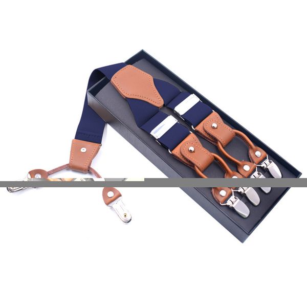 2019 new personality casual temperament men 6 clip strap elastic layer leather adjustable y-shaped cross hang belt, Black;white
2019 new personality casual temperament men 6 clip strap elastic layer leather adjustable y-shaped cross hang belt, Black;white