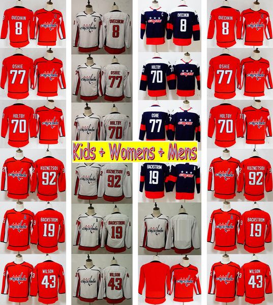 2018 youth washington capitals 77 tj oshie 8 alex ovechkin braden holtby evgeny kuznetsov nicklas backstrom tom wilson kids hockey jersey, Black;red
2018 youth washington capitals 77 tj oshie 8 alex ovechkin braden holtby evgeny kuznetsov nicklas backstrom tom wilson kids hockey jersey, Black;red