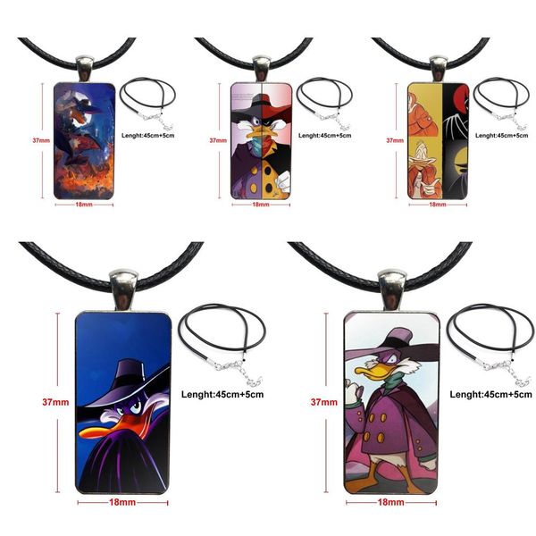 cartoon funny darkwing duck brand steel color jewelry fashion statement necklace glass necklaces pendants for women men party, Silver
cartoon funny darkwing duck brand steel color jewelry fashion statement necklace glass necklaces pendants for women men party, Silver