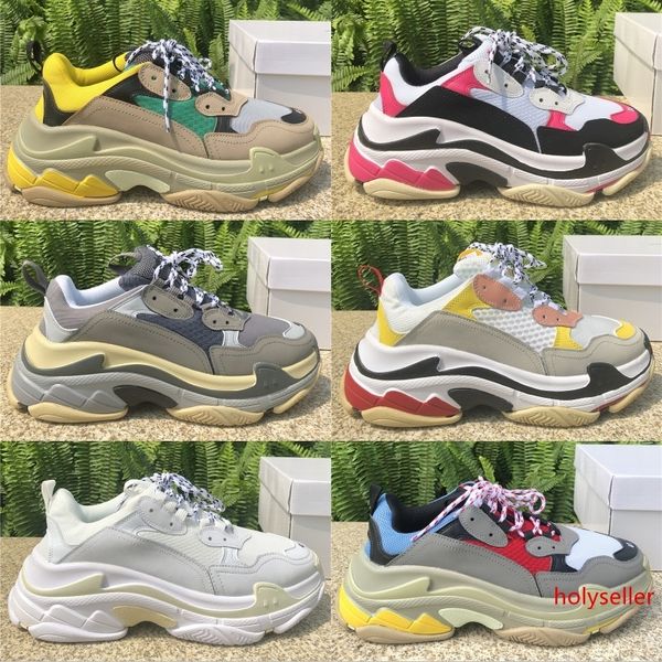 designer triple s fashion platform men women old dad shoes black white lace up leather casual flat shoes luxury sneakers
designer triple s fashion platform men women old dad shoes black white lace up leather casual flat shoes luxury sneakers