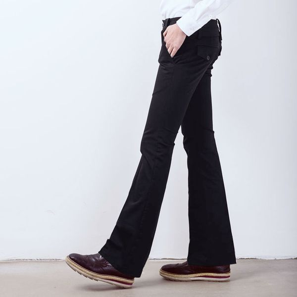 27-44 2018 men's clothing gd hair stylist fashion street non mainstream punk broad foot flare trousers plus size costumes, Black
27-44 2018 men's clothing gd hair stylist fashion street non mainstream punk broad foot flare trousers plus size costumes, Black