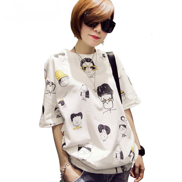 дизайнер рубашка женская одежда забавный мультфильм свободные футболки новый летний короткий mouwen женщин девушки студенты тонкий леди топы, White
дизайнер рубашка женская одежда забавный мультфильм свободные футболки новый летний короткий mouwen женщин девушки студенты тонкий леди топы, White