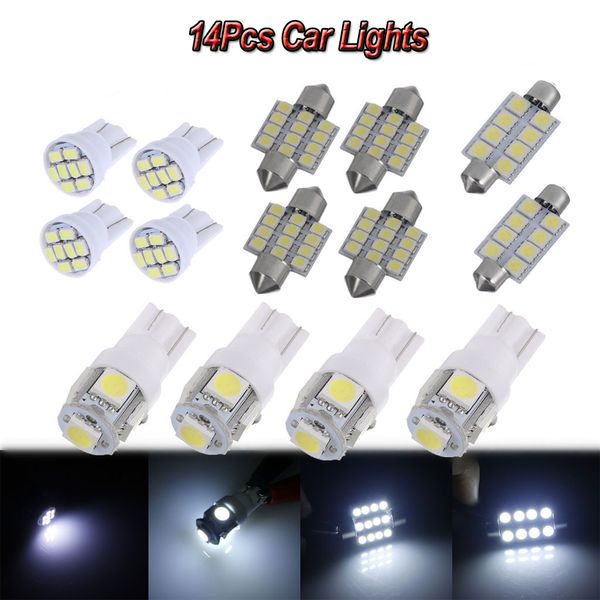 14pcs automotive led 6500k in-car reading light car light license plate white reading interior
14pcs automotive led 6500k in-car reading light car light license plate white reading interior