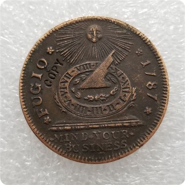 1787 fugio большого cent монет копирование памятных монет-реплика монета медали монеты коллекционирование
1787 fugio большого cent монет копирование памятных монет-реплика монета медали монеты коллекционирование