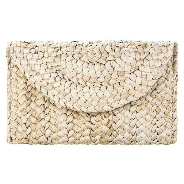 corn leather clutch women straw female clip woven casual bag purse portable ladies handbag summer beach bag solid day clutches
corn leather clutch women straw female clip woven casual bag purse portable ladies handbag summer beach bag solid day clutches