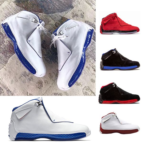 18 18s mens basketball shoes toro og asg black white red bred royal blue sports sneakers trainers outdoor designer
18 18s mens basketball shoes toro og asg black white red bred royal blue sports sneakers trainers outdoor designer