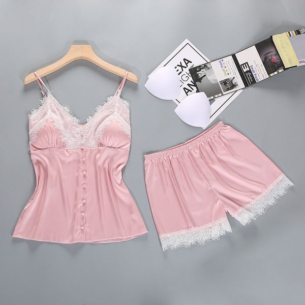 two pieces pyjamas women lingerie pijama mujer femme pizama female lounge sets satin & lace sleepwear set, Blue;gray
two pieces pyjamas women lingerie pijama mujer femme pizama female lounge sets satin & lace sleepwear set, Blue;gray