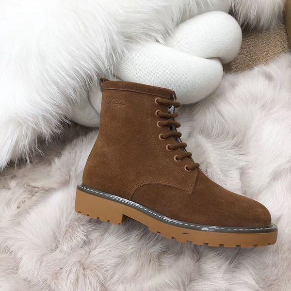 autumn and winter ladies martin boots suede high boots winter warm fashion wild lace-up motorcycle boots original packaging
autumn and winter ladies martin boots suede high boots winter warm fashion wild lace-up motorcycle boots original packaging