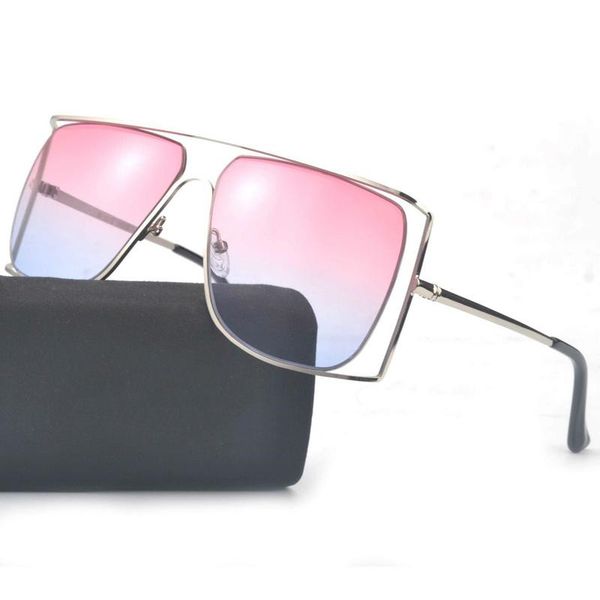 2020 Square Sunglasses Women Metal Glasses Frame Lurxury Oversized Sun Glasses Classic clear lens sunglasses FML
2020 Square Sunglasses Women Metal Glasses Frame Lurxury Oversized Sun Glasses Classic clear lens sunglasses FML