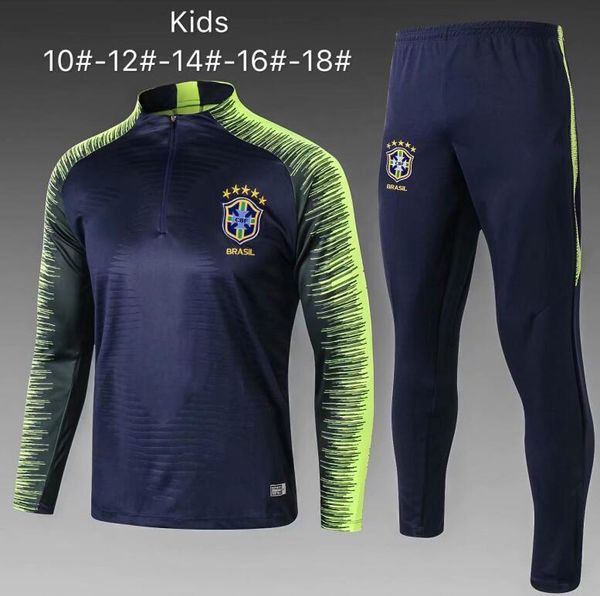 2019 brazil kid occer track uit urvetement 19 20 club kid portugal boy child football training uit jogging port wear et, Black
2019 brazil kid occer track uit urvetement 19 20 club kid portugal boy child football training uit jogging port wear et, Black