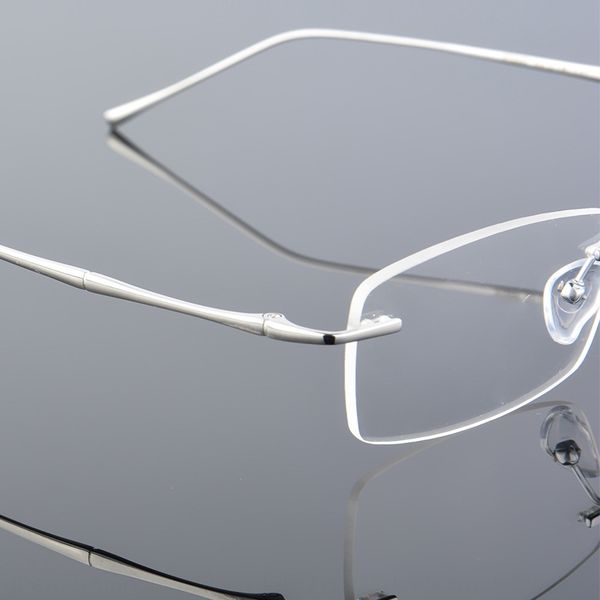 light men's business pure titanium cutting myopia frame myopia glasses less ultra light glasses frame female 632, Silver
light men's business pure titanium cutting myopia frame myopia glasses less ultra light glasses frame female 632, Silver