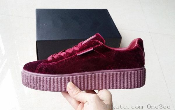 новая velvet rihanna x замша creepers rihanna creeper кроссовки серый красный черный женщины мужчины мода дешевые повседневная обувь тапки
новая velvet rihanna x замша creepers rihanna creeper кроссовки серый красный черный женщины мужчины мода дешевые повседневная обувь тапки