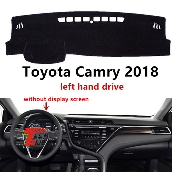 taijs левый руль крышка панели приборов автомобиля для camry 2018 без экрана дисплея защитный коврик приборной панели автомобиля dacron
taijs левый руль крышка панели приборов автомобиля для camry 2018 без экрана дисплея защитный коврик приборной панели автомобиля dacron