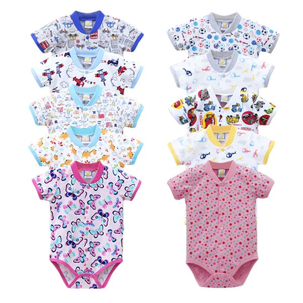2019 new little q short sleeve one piece bodysuits 10pcs/lot newborn pure 100% cotton girls clothes summer kids printed clothing, Blue
2019 new little q short sleeve one piece bodysuits 10pcs/lot newborn pure 100% cotton girls clothes summer kids printed clothing, Blue