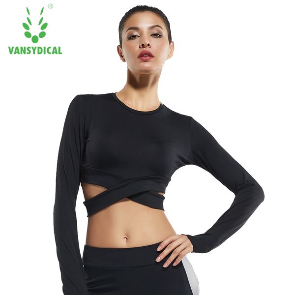 vansydical 2020 sport shirt women long sleeve sports crop seamless gym yoga ladies thumb hole gym fitness clothes, White;red
vansydical 2020 sport shirt women long sleeve sports crop seamless gym yoga ladies thumb hole gym fitness clothes, White;red