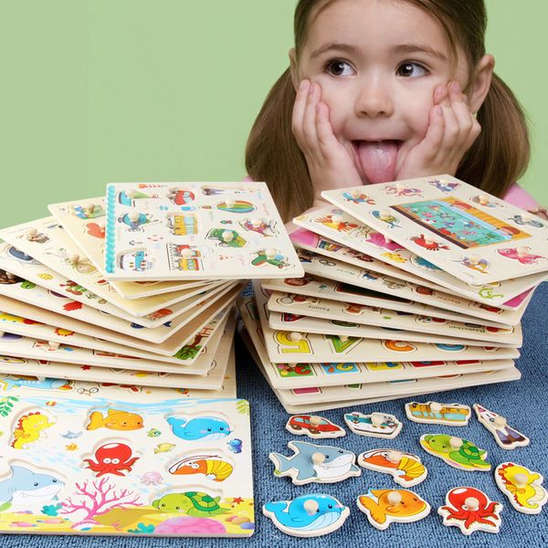 9 kinds wooden puzzle wood 3d cartoon animal puzzles intelligence kids early educational toys for children
9 kinds wooden puzzle wood 3d cartoon animal puzzles intelligence kids early educational toys for children