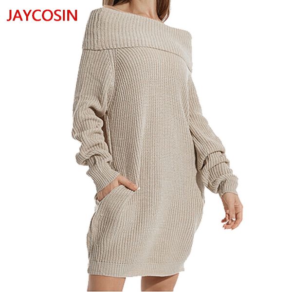 jaycosin sweater 2019 women autumn winter casual large size high collar loose pocket sweater pullover l400909, White;black
jaycosin sweater 2019 women autumn winter casual large size high collar loose pocket sweater pullover l400909, White;black