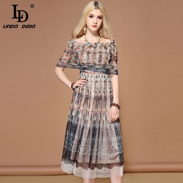 ld linda della summer fashion runway mesh sequin dress women's off the shoulder vintage mid solid elegant dress vestidos, Black;gray
ld linda della summer fashion runway mesh sequin dress women's off the shoulder vintage mid solid elegant dress vestidos, Black;gray