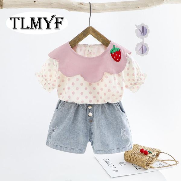 new fashion baby girl 2 pcs/set sweet strawberry dot short t-shirt and short pants summer baby suit wear 20200319-5, White
new fashion baby girl 2 pcs/set sweet strawberry dot short t-shirt and short pants summer baby suit wear 20200319-5, White