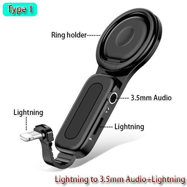 For dual 8pin ring holder adapter for 8pin aux to 3 5mm audio charger for plitter iphone jack headphone head et adapter For dual 8pin ring holder adapter for 8pin aux to 3 5mm audio charger for plitter iphone jack headphone head et adapter