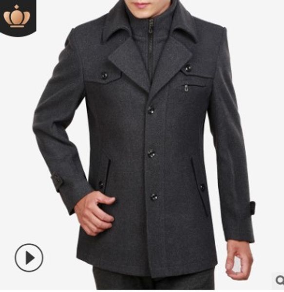 men overcoat new winter casual fashion coat men 2019 jackets leisure long sections mens pure color casual coats, Black;red
men overcoat new winter casual fashion coat men 2019 jackets leisure long sections mens pure color casual coats, Black;red