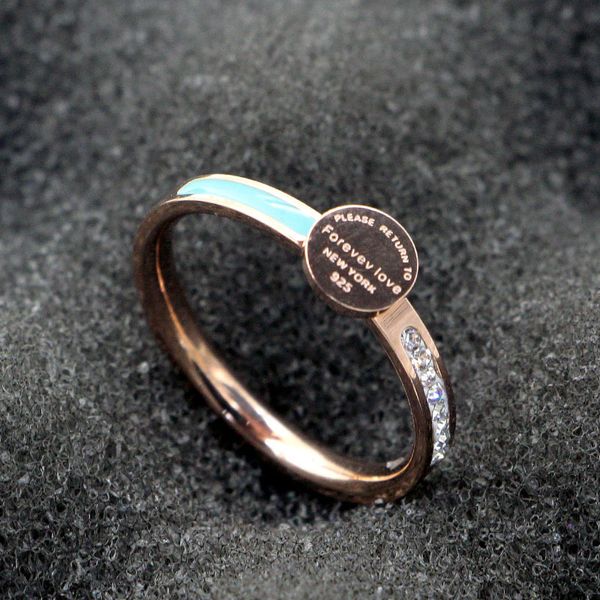 fashion stainless steel geometry forever love letter blue round crystal ring rose gold color women lady party gift
fashion stainless steel geometry forever love letter blue round crystal ring rose gold color women lady party gift