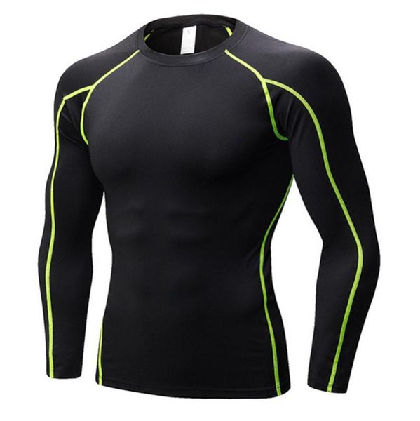 professional men compression tight t-shirts breathable running fitness rashguard long sleeves quick dry bodybuilding shirts, Black;blue
professional men compression tight t-shirts breathable running fitness rashguard long sleeves quick dry bodybuilding shirts, Black;blue