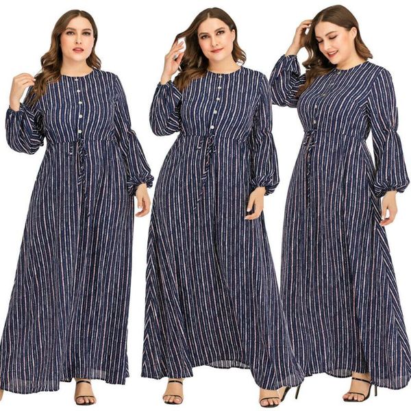 ethnic clothing spring women stripe long dress muslim abaya kaftan islamic party gown arab robe cocktail jilbab plus size maxi dresses abaya, Red
ethnic clothing spring women stripe long dress muslim abaya kaftan islamic party gown arab robe cocktail jilbab plus size maxi dresses abaya, Red