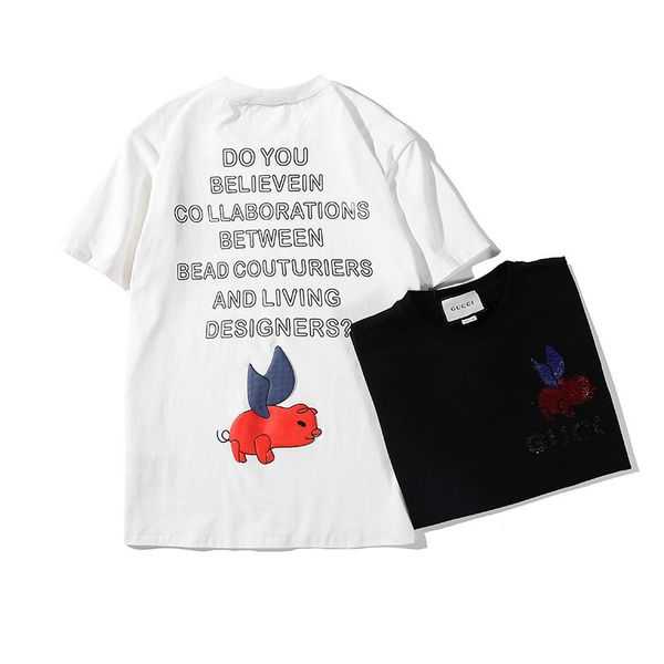 designer men women summer clothing fashion brand tshirt letter printing short sleeve shirt size s-xxl, White;black
designer men women summer clothing fashion brand tshirt letter printing short sleeve shirt size s-xxl, White;black
