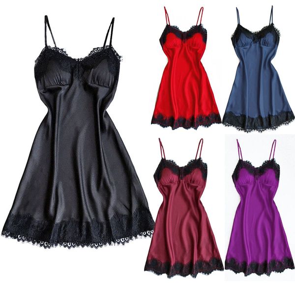 2019 new women lace lingerie nightwear underwear robe babydoll sleepwear dress lingerie erotic plus size costumes, Black;red
2019 new women lace lingerie nightwear underwear robe babydoll sleepwear dress lingerie erotic plus size costumes, Black;red