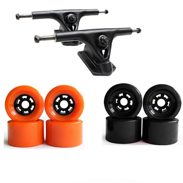 83mm soft skateboard wheels with truck set 7.25" longboard wheels skateboard aluminium alloy bridge electrical truck
83mm soft skateboard wheels with truck set 7.25" longboard wheels skateboard aluminium alloy bridge electrical truck