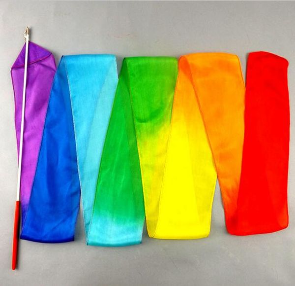 4m rainbow ballet dance silk streamers rhythmic gymnastic ribbon girl adults art dances (fiberglass rod included) ing, Black;red
4m rainbow ballet dance silk streamers rhythmic gymnastic ribbon girl adults art dances (fiberglass rod included) ing, Black;red