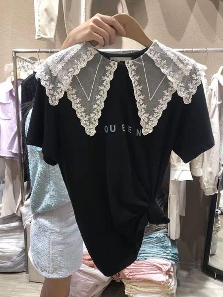 bh03905 fashion women & tees 2020 runway european design party style t-shirts women's clothing, White
bh03905 fashion women & tees 2020 runway european design party style t-shirts women's clothing, White