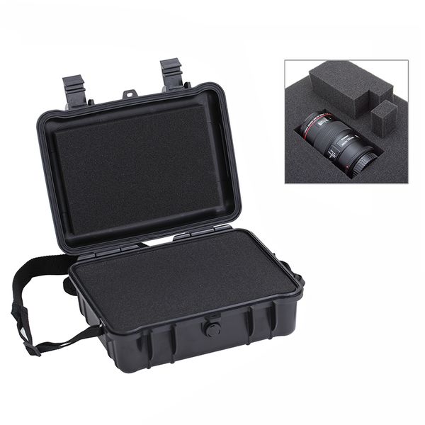 227x182x84mm tool case impact resistant safety case abs plastic sealed waterproof toolbox equipment camera with foam
227x182x84mm tool case impact resistant safety case abs plastic sealed waterproof toolbox equipment camera with foam