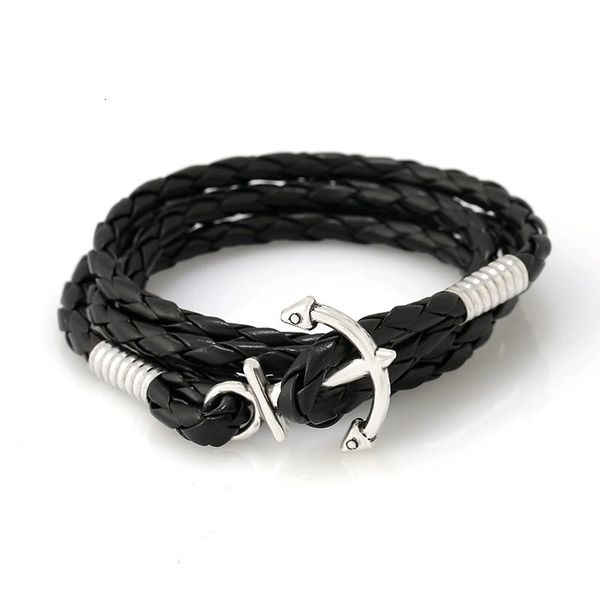 lovers bracelet anchor connect pu weave bracelet concise personality men and women ornaments, Golden;silver
lovers bracelet anchor connect pu weave bracelet concise personality men and women ornaments, Golden;silver