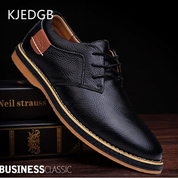 kjedgb 2019 new men oxford genuine leather dress shoes brogue lace up flat male casual shoes footwear loafers men big size 39-48, Black
kjedgb 2019 new men oxford genuine leather dress shoes brogue lace up flat male casual shoes footwear loafers men big size 39-48, Black