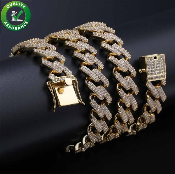 iced out chains designer necklace hip hop mens jewelry cuban link gold luxury diamond bling rapper chain micro paved cz charms 14mm charms, Silver
iced out chains designer necklace hip hop mens jewelry cuban link gold luxury diamond bling rapper chain micro paved cz charms 14mm charms, Silver
