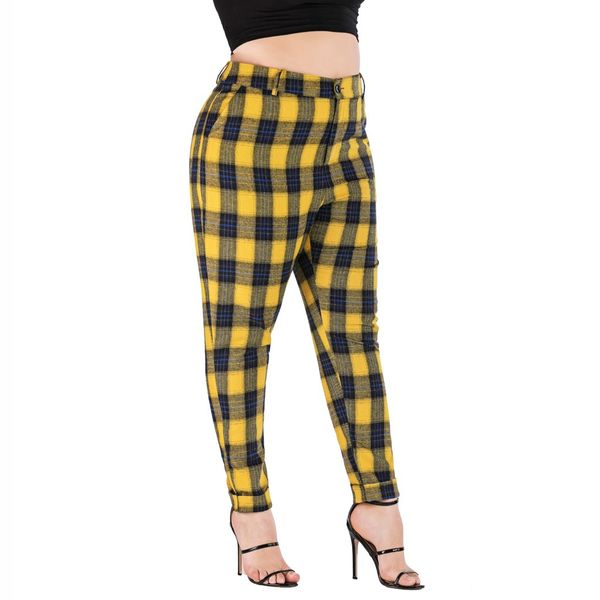 checkered print women slim pants plus size long pencil pant female autumn plaid high waist classic casual trousers office lady, Black;white
checkered print women slim pants plus size long pencil pant female autumn plaid high waist classic casual trousers office lady, Black;white