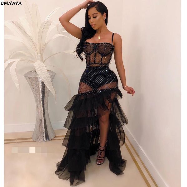 2019 women new party high side split cascading ruffles mesh see though maxi dress club night sleeveless dresses ld8324, Black;pink
2019 women new party high side split cascading ruffles mesh see though maxi dress club night sleeveless dresses ld8324, Black;pink