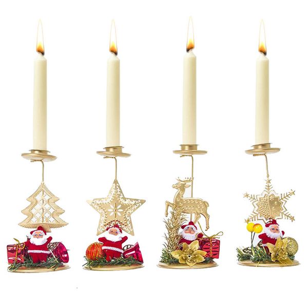 christmas wrought iron candlestick ornament christmas candle holder deskdescoration santa claus snowman elk candle holder
christmas wrought iron candlestick ornament christmas candle holder deskdescoration santa claus snowman elk candle holder