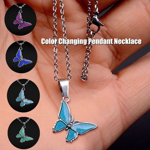 korean blue gradient butterfly necklace for women girls silver color rainbow butterflies pendant choker necklaces jewelry gift
korean blue gradient butterfly necklace for women girls silver color rainbow butterflies pendant choker necklaces jewelry gift