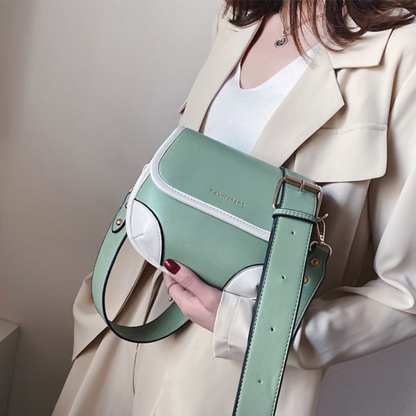 fashion panelled crossbody bags for women 2020 pu leather wide strap mini saddle bag ladies shoulder messenger bags
fashion panelled crossbody bags for women 2020 pu leather wide strap mini saddle bag ladies shoulder messenger bags