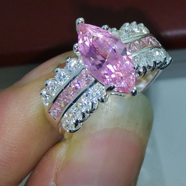 size 6/7/8/9 fashion jewelry 925 sterling silver pink sapphire gem women wedding ring gift
size 6/7/8/9 fashion jewelry 925 sterling silver pink sapphire gem women wedding ring gift