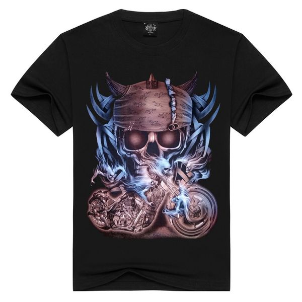 summer new men's t-shirt black 3d printing short sleeve skull captain band personalized clothing ing, White;black
summer new men's t-shirt black 3d printing short sleeve skull captain band personalized clothing ing, White;black