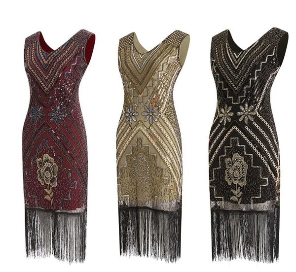 factory wholesale 1920s inspired fringe embellished gatsby flapper midi dress prom party sequined fringed vinage dress golden, Black;red
factory wholesale 1920s inspired fringe embellished gatsby flapper midi dress prom party sequined fringed vinage dress golden, Black;red