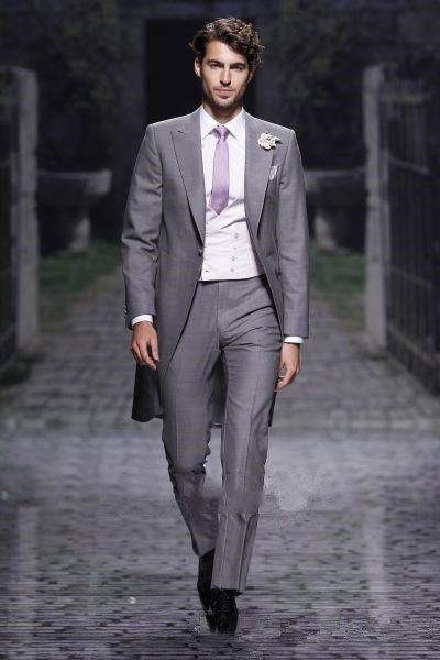 setwelldrees 3 pieces suits custom made grey wedding men suits prom groom tuxedos groomsmen male suit(jacket+pants+vest, Black;gray
setwelldrees 3 pieces suits custom made grey wedding men suits prom groom tuxedos groomsmen male suit(jacket+pants+vest, Black;gray