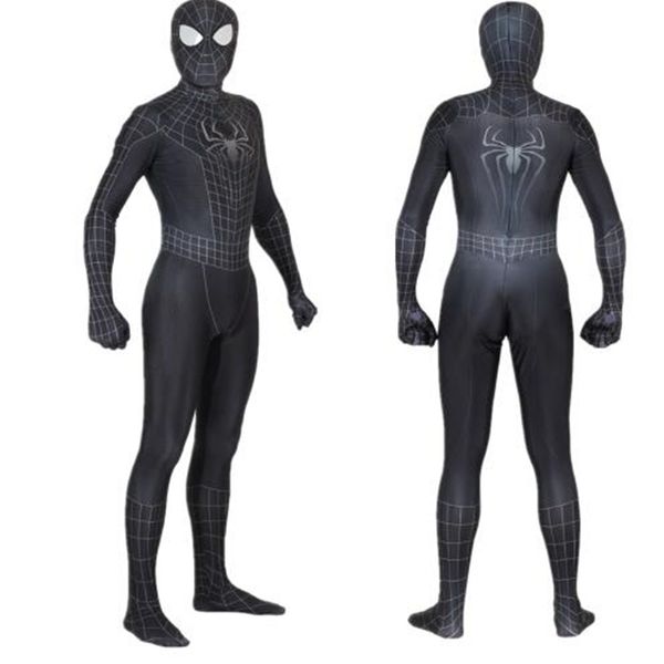 kids 3 black symbiote 3d cosplay costume zentai spider man bodysuit suit jumpsuits halloween, Black;red
kids 3 black symbiote 3d cosplay costume zentai spider man bodysuit suit jumpsuits halloween, Black;red