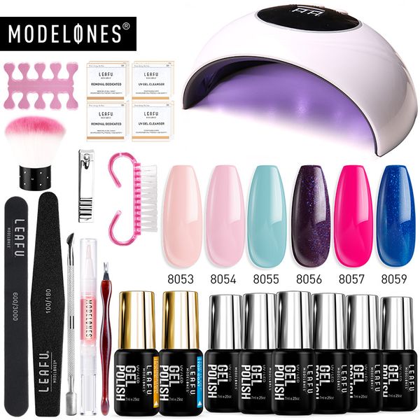 modelones 20pcs/lot 24w nail lamp led lamp tools kits hybrid nail gel polish art long lasting base coat lacquer
modelones 20pcs/lot 24w nail lamp led lamp tools kits hybrid nail gel polish art long lasting base coat lacquer