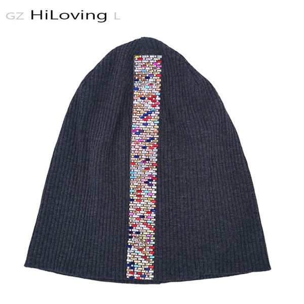 winter autumn black cotton knit beanie skullies hats for women ladies warm ribbed rhinestones beanie bonnet oversize baggy caps, Blue;gray
winter autumn black cotton knit beanie skullies hats for women ladies warm ribbed rhinestones beanie bonnet oversize baggy caps, Blue;gray